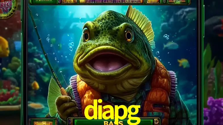 Personagem de peixe pescador do popular jogo de slot com tema de pescaria, uma das emocionantes opções de caça-níqueis para jogar e ganhar no cassino diapg.