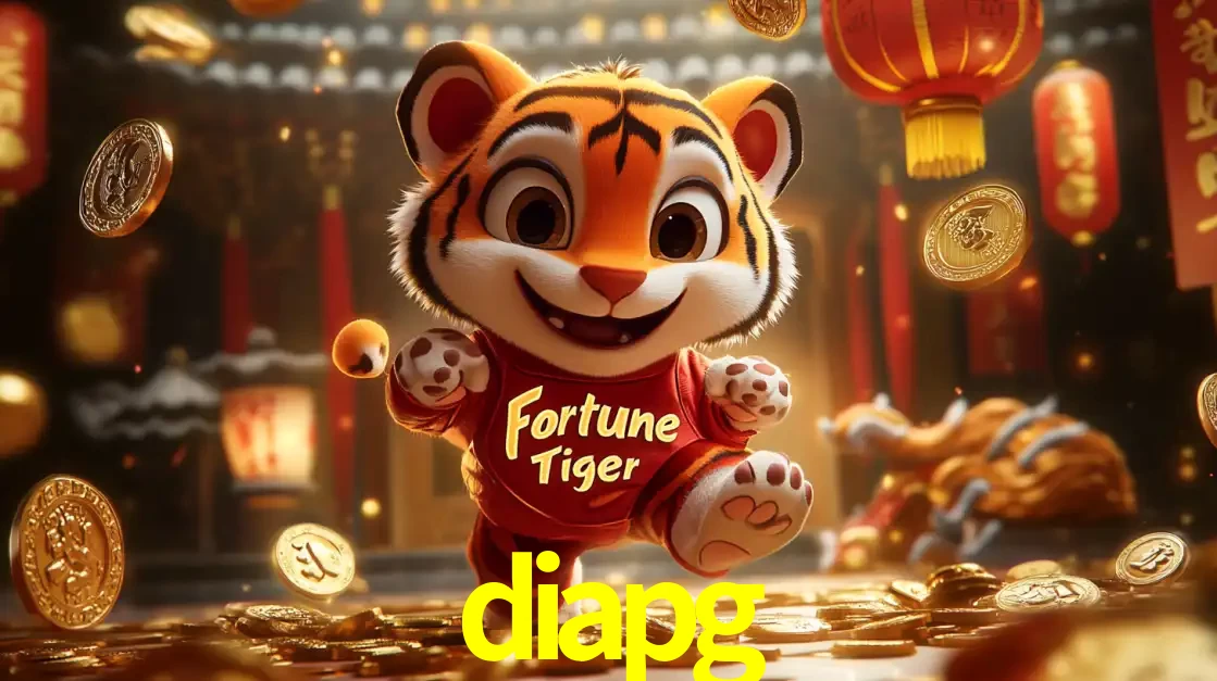 O alegre personagem do Fortune Tiger correndo sobre um caminho de moedas de ouro, simbolizando os grandes prêmios e a diversão do popular jogo de slot do diapg.